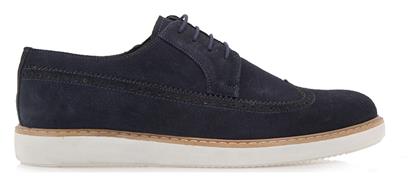 LORENZO RUSSO OXFORDS Q524B5342054 - ΜΠΛΕ ΚΑΣΤΟΡΙ 1534-NAVY SUEDE