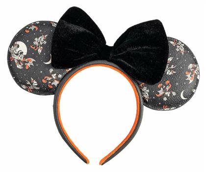 Loungefly Mickey Minnie Halloween Vamp Witch AOP Παιδική Στέκα Μαλλιών με Αυτάκια