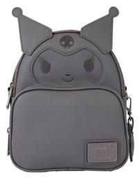 Loungefly Παιδική Τσάντα Πλάτης Γκρι 3εκ. Sanrio Kuromi Monochrome Cosplay Convertible Mini