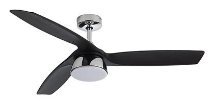 Lucci Air 20W με Φως 132cm Bronx Chrome