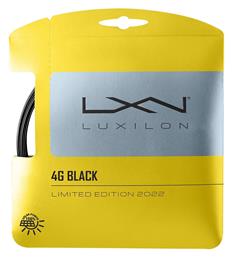 Luxilon 4g Χορδή Τένις Μαύρη Φ1.25mm