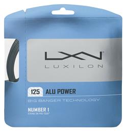 Luxilon Alu Power Χορδή Τένις Ασημί Φ1.25mm από το E-tennis