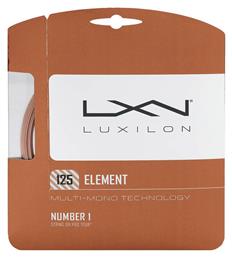 Luxilon Element Χορδή Τένις Καφέ 12.2m, Φ1.25mm από το E-tennis