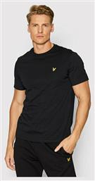 Lyle and Scott Ανδρικό T-shirt Μαύρο Μονόχρωμο