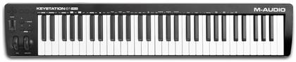 M-Audio Midi Keyboard Keystation MK3 με 61 Πλήκτρα σε Μαύρο Χρώμα από το e-shop