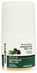 Macrovita Olive Oil & Oat Indulging Αποσμητικό σε Roll-On Χωρίς Αλουμίνιο 50ml