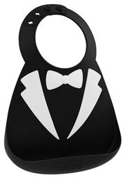 Make my Day Αδιάβροχη Σαλιάρα Σιλικόνης με Κουμπί ''Tuxedo'' με Τσέπη για 6 m+ από το Spitishop