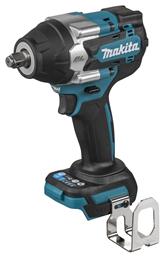 Makita Brushless Μπουλονόκλειδο Μπαταρίας 18V Solo με Υποδοχή 1/2''