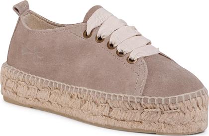 Manebi Hamptons Sneakers Suede Γυναικείες Εσπαντρίγιες Vintage Taupe