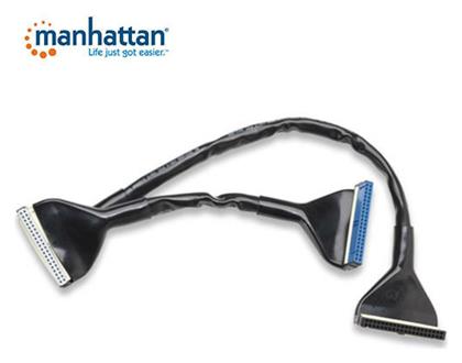 Manhattan IDE - 2x IDE Cable 0.9m Μαύρο (336819)