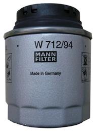 Mann Filter Φίλτρο Λαδιού Αυτοκινήτου για Audi/Seat/Skoda/VW