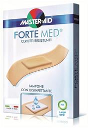 Master Aid Αυτοκόλλητα Επιθέματα Forte Med 78x26mm 10τμχ από το Pharm24