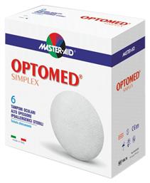 Master Aid Optomed Simplex Οφθαλμικά Επιθέματα για Παιδιά σε Λευκό χρώμα 60x52mm 6τμχ