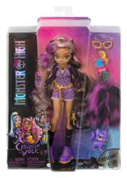 Mattel Monster High Crescent Clawdeen Wolf για 4+ Ετών