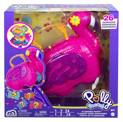 Mattel Flamingo Party Polly Pocket για 4+ Ετών