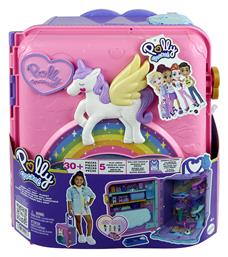 Mattel Pollyville Polly Pocket Pollyville Βαλιτσάκι Λούνα Παρκ για 4+ Ετών
