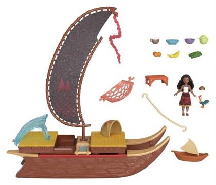 Mattel Παιχνίδι Μινιατούρα Vaiana's Adventure Canoe για 3+ Ετών