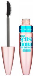 Maybelline Lash Sensational Αδιάβροχη Mascara για Όγκο Black 9.5ml από το Plus4u