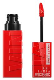 Maybelline Super Stay Vinyl Ink 25 Red - Hot 4.2gr από το Plus4u