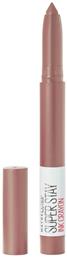 Maybelline Superstay Ink Crayon Long Lasting Pencil Κραγιόν Matte 10 Trust Your Gut 1.5gr