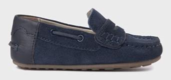 Mayoral Suede Παιδικά Μοκασίνια Navy Μπλε