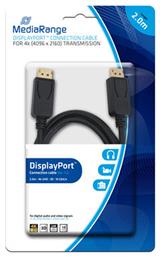 MediaRange Cable DisplayPort male - DisplayPort male 2m (MRCS159)