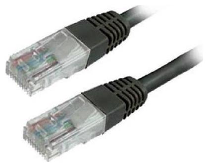 MediaRange U/UTP Cat.6 Καλώδιο Δικτύου Ethernet 10m Μαύρο