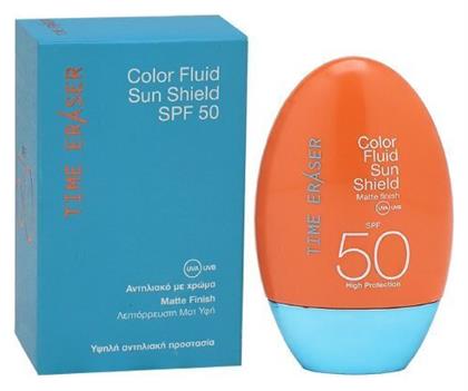 Medisei Time Eraser Color Αντηλιακή Λοσιόν Προσώπου SPF50 με Χρώμα 50ml