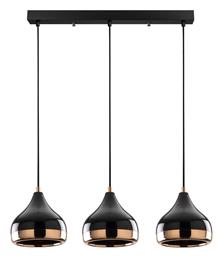 Megapap Precious Κρεμαστό Φωτιστικό Μαύρο 67x17x111εκ.