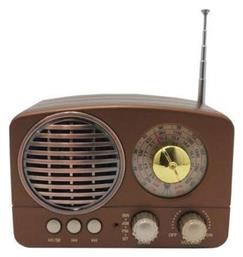 Meier M-161BT Retro Επιτραπέζιο Ραδιόφωνο Επαναφορτιζόμενο με Bluetooth