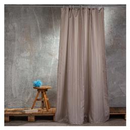 Melinen Jacquard Κουρτίνα Μπάνιου Υφασμάτινη 180x180 cm Grey