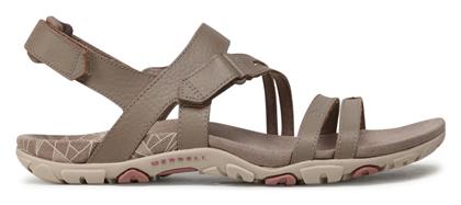 Merrell Sandspur Rose Convert Δερμάτινα Γυναικεία Σανδάλια Sporty σε Χρώμα
