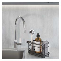 Metaltex Στραγγιστήρι για Μαχαιροπίρουνα Μεταλλικό σε Μαύρο Χρώμα 22x13x14cm