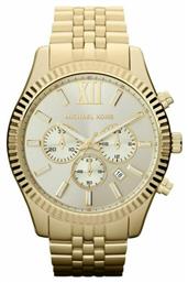 Michael Kors Lexington Ρολόι Μπαταρίας με Μεταλλικό Μπρασελέ από το Modivo