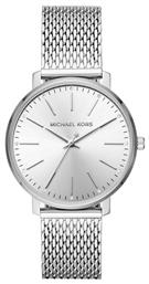 Michael Kors Pyper Ρολόι με Μεταλλικό Μπρασελέ σε Ασημί χρώμα από το Kiriakos Gofas