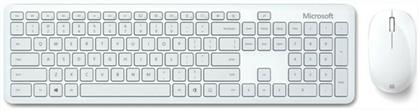 Microsoft Bluetooth Desktop Ασύρματο Σετ Πληκτρολόγιο & Ποντίκι Ελληνικό Monza Gray
