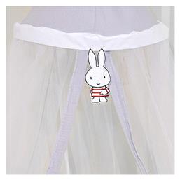 Miffy Κουνουπιέρα Κούνιας από Τούλι Γκρι 550x180εκ. από το Katoikein