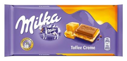 Milka Σοκολάτα Γάλακτος με Καραμέλα 100gr