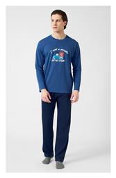 Minerva Χειμερινή Ανδρική Πιτζάμα Βαμβακερή