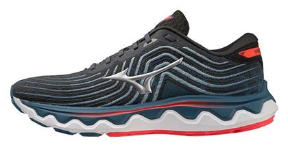 Mizuno Wave Horizon 6 Ανδρικά Αθλητικά Παπούτσια Running Μαύρα