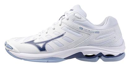 Mizuno Wave Voltage 2 Γυναικεία Βόλεϊ Λευκό / Ανοιχτό Μπλέ