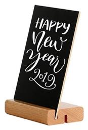 M&T Displays Κατάλογος Μενού με Ξύλινο Κάλυμμα σε Καφέ Χρώμα 10.5x14.8 εκ.