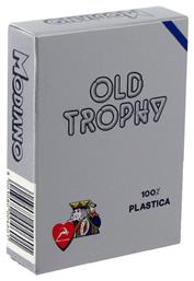 Modiano Old Trophy Poker Τράπουλα Πλαστική για Poker Μπλε