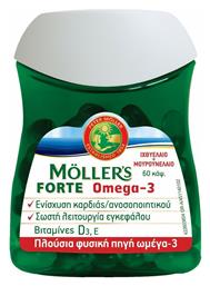 Moller's Forte Omega 3 Μουρουνέλαιο και Ιχθυέλαιο 10mg 1τμχ
