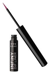 Mon Reve Infiny Dip Waterproof Πινέλο Eye Liner 12 Rasberry 2ml από το Pharm24