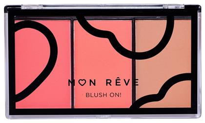 Mon Reve Παλέτα με Ρουζ Blush On! 9.9gr