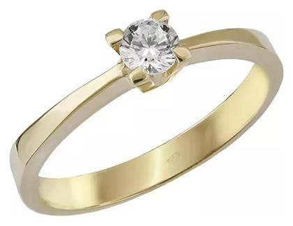 Μονόπετρο από Χρυσό 9K