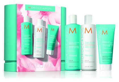 Moroccanoil Σετ Περιποίησης Μαλλιών για Όγκο 3τμχ