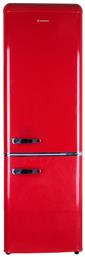 Morris MRS-31250R Retro Ψυγειοκαταψύκτης 244lt Υ181xΠ55xΒ61.5εκ. Κόκκινος
