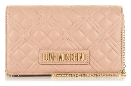 Moschino Γυναικεία Flap Bag 'Ωμου Nude από το Spartoo